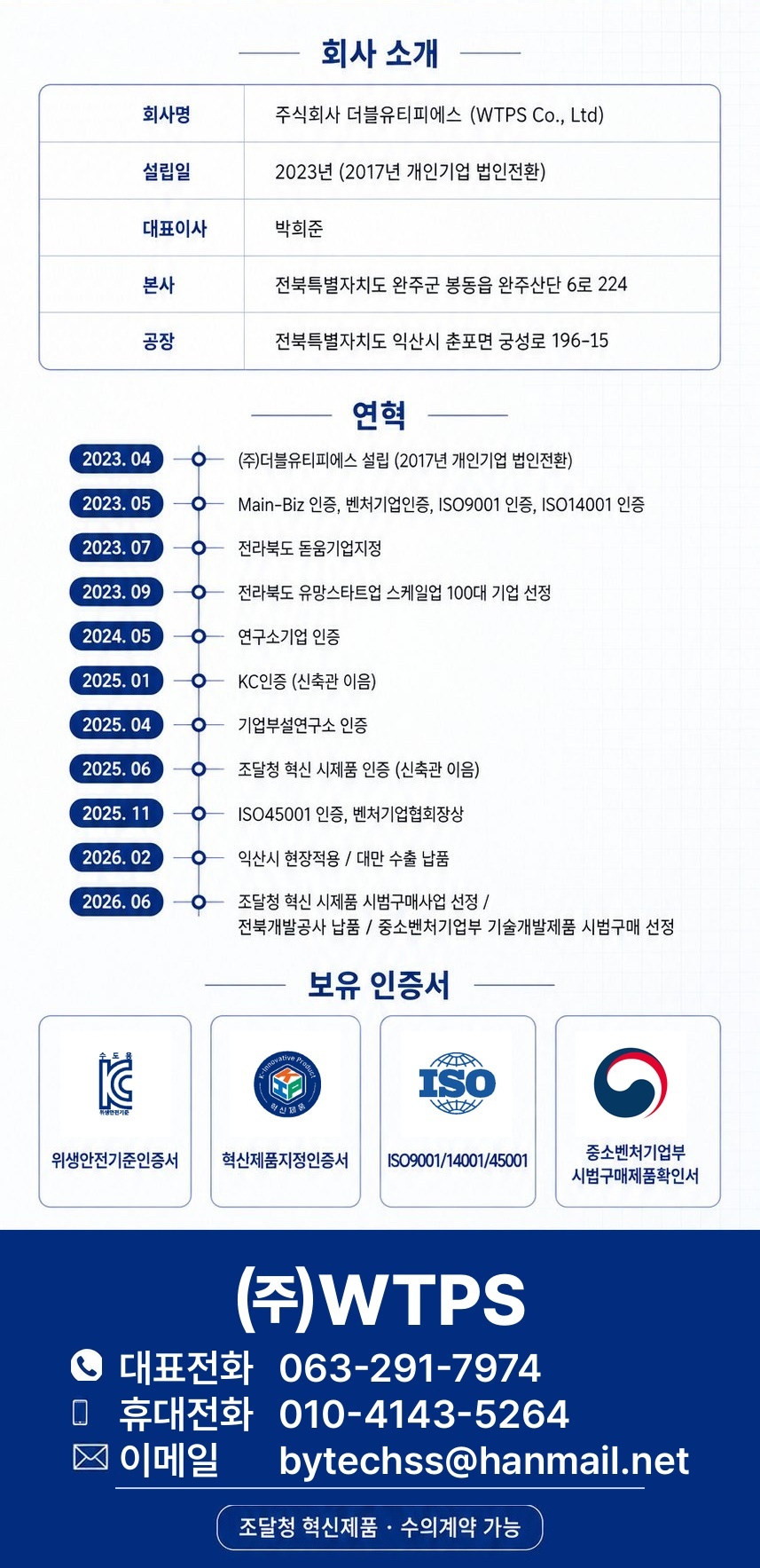 신축관 이음 (Long) – 회사 소개·연혁·문의
